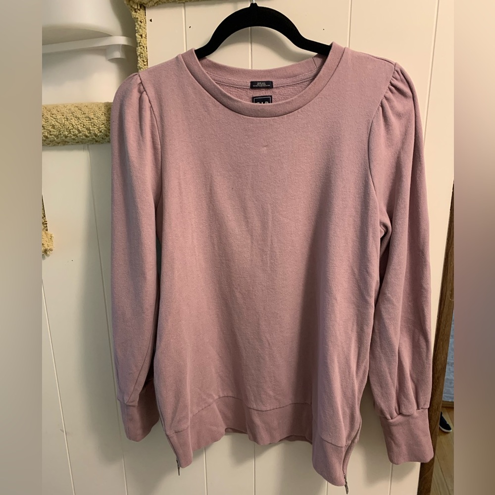 Gap Pink Nursing Sweatshirt Top